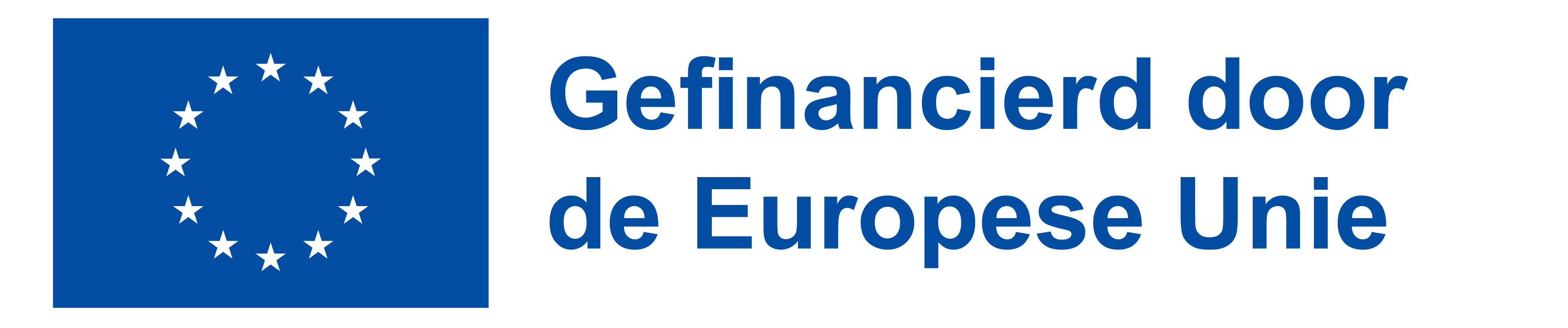 Logo 'gefinancierd door de Europese Unie'