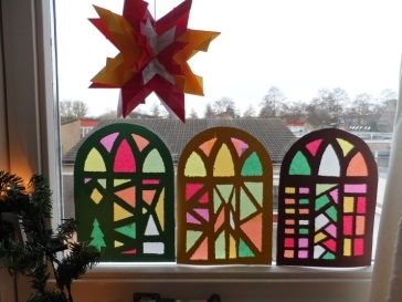 Glas in lood. Kinderatelier rond licht, kleur en compositie