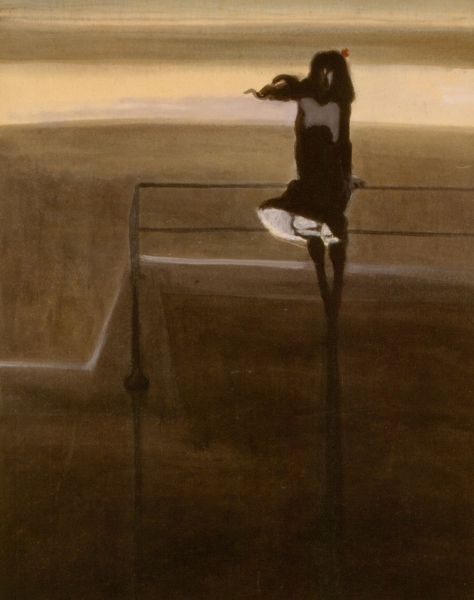 Léon Spilliaert, De windstoot, 1904 (© Daniël de Kievith, collectie stad Oostende)