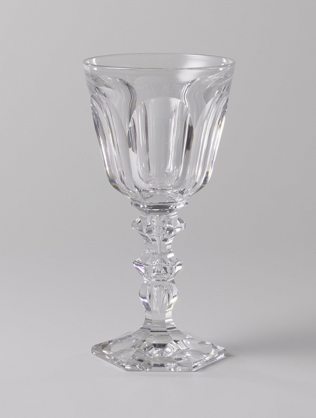 Kelkglas met geslepen elipsen, ca. 1850 - ca. 1875, BK-15200. Rijksmuseum voor Wikimedia Commons, CC0 1.0