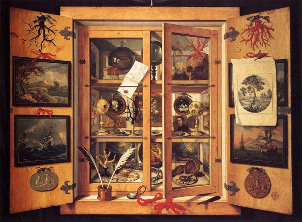 Domenico Remps, Cabinet of curiosities. Web Gallery of Art via Wikimedia Commons, publiek domein