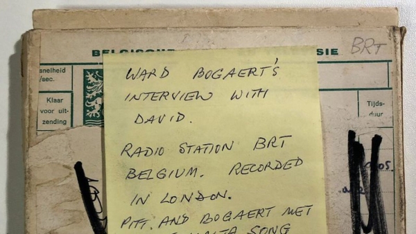 BRT-interview David Bowie, VRT-archief.