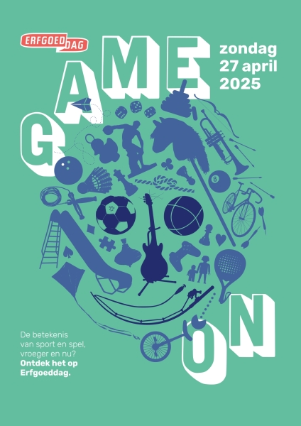 Game On! Affiche Erfgoeddag 2025