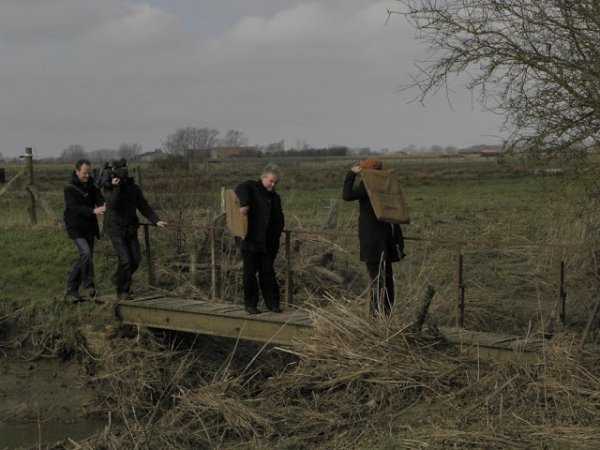 Persmoment voorstelling 'Grensverhalen’