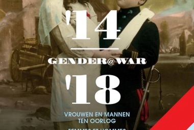 Affiche Gender@war 1914-1918: vrouwen en mannen ten oorlog