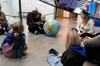 De buggytour ‘Speelvogels op reis’, Red Star Line Museum. Foto: FARO, Saidja Steenhuyzen