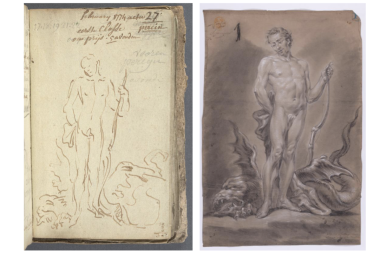 Foto: figuurtekeningen-prenten Academie Brugge (18e-19e eeuw), Musea Brugge