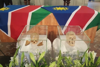 menselijke overblijfselen terug naar Namibië