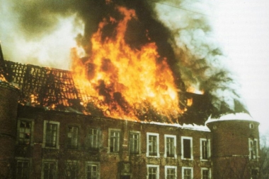 8 Maart 1971: brand in Alden Biesen