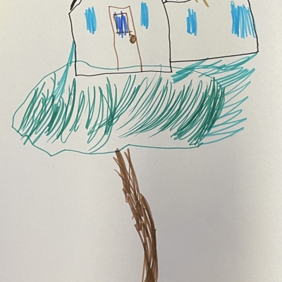 Draw me a house (c) Jonas Vansteenkiste