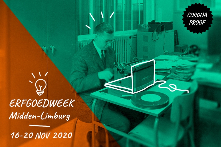 Campagnebeeld Erfgoedweek Midden-Limburg. Foto uit het archief van Heemkring Heidebloemke
