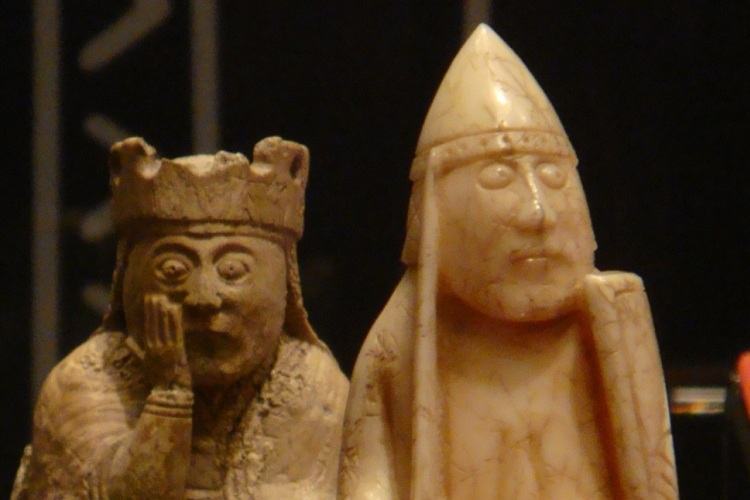 The Lewiss Chessmen - British Museum (c) Wikimedia By Nachosan - Own work, CC BY-SA 3.0