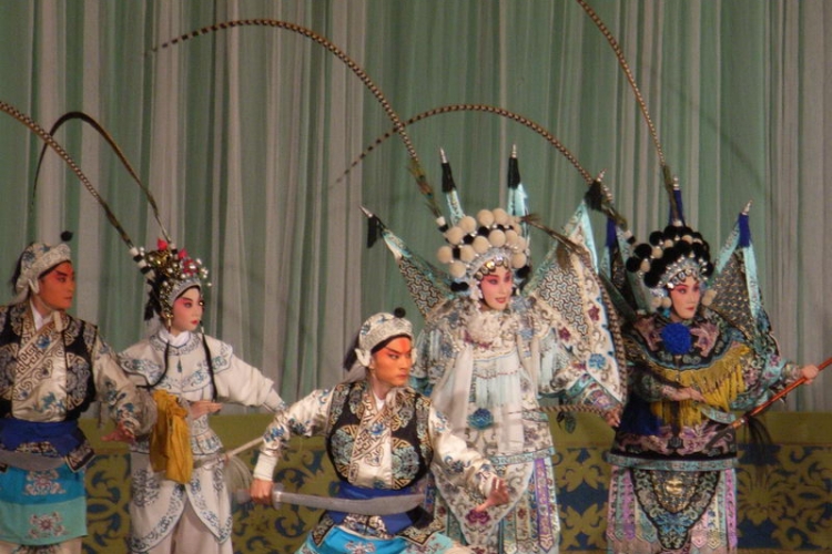 Scène uit Peking Opera, smartneddy via Wikimedia Commons, CC BY-SA 3.0