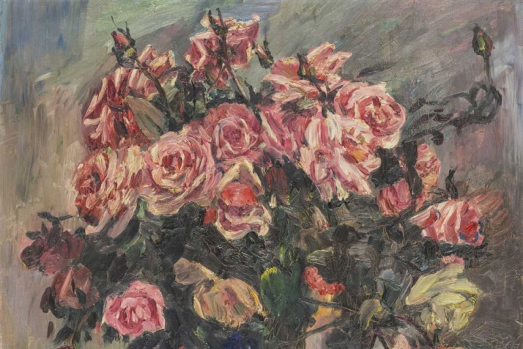 'Bloemen', van Lovis Corinth. © KMSKB, foto: Odile Keromnes