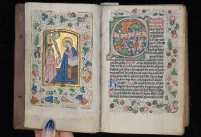 Vijftiende-eeuws getijdenboek van ‘Suster Gheertrut Heeldes’. Universiteit Antwerpen