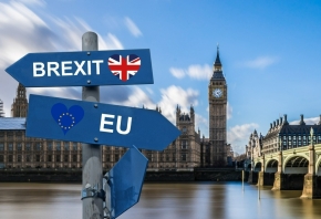 Pijlen met Brexit en EU, Londen, Westminster. Foto: Tumisu via Pixabay 