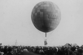 Ballonvaart nabij de Parkabdij in Leuven (c) Stadsarchief Leuven