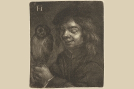 Jongen met een uil, Johannes de Groot (II) naar Frans Hals, 1698-1776. Publiek domein via Rijksstudio