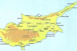Kaart Cyprus